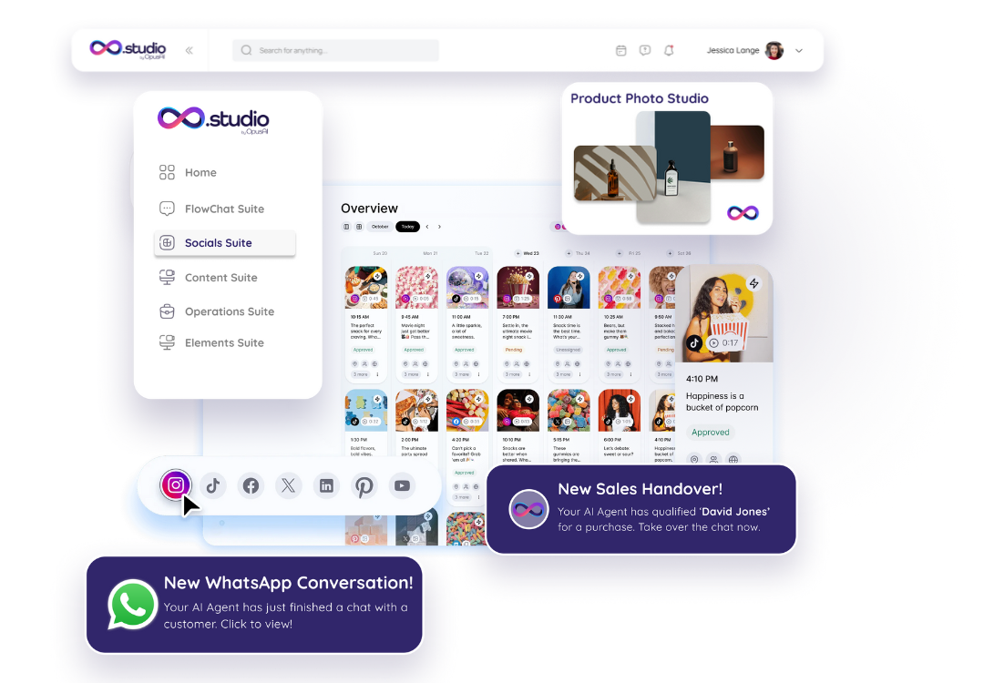 .studio by OpusAI – AI Tools for SMB that power Growth - .studio by OpusAI